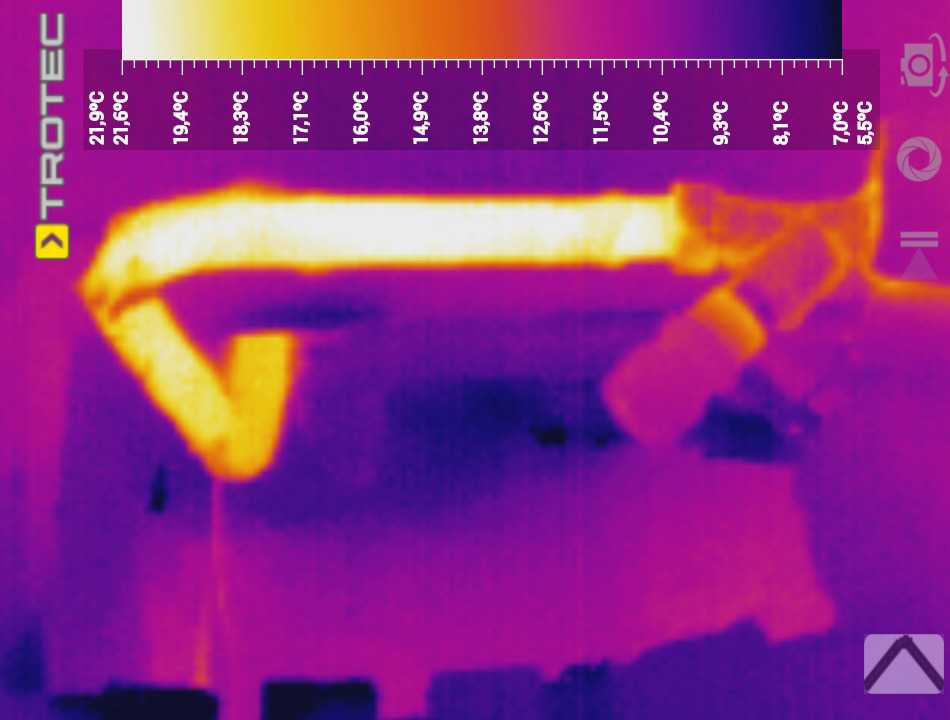 Leckortung per Thermografie